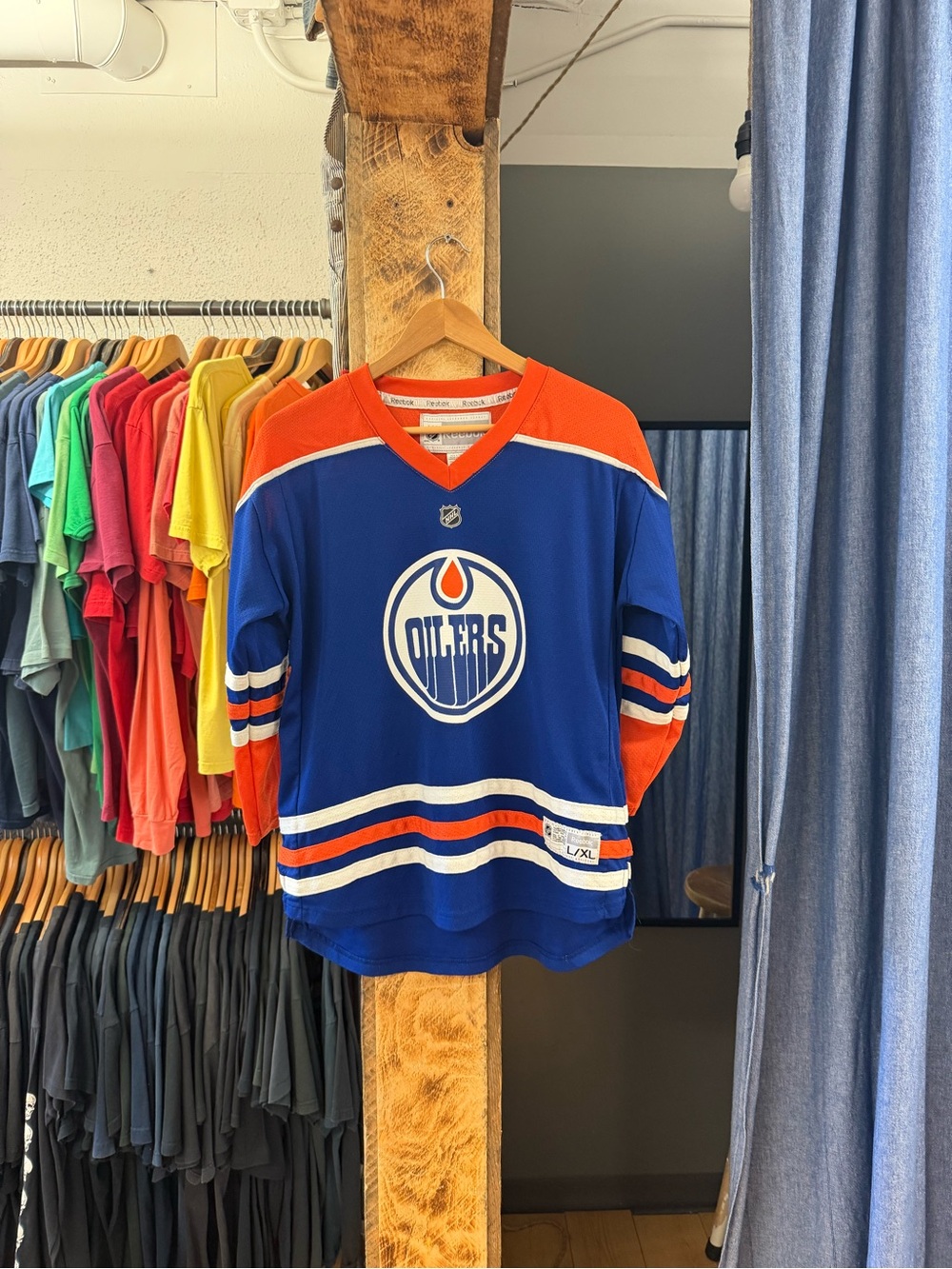 Vintage oilers youth jersey